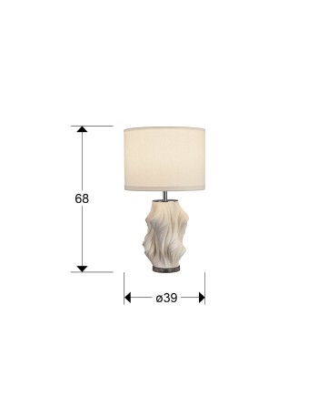 KAOS- SOBREMESA 1L CERAMICA-BLANCO